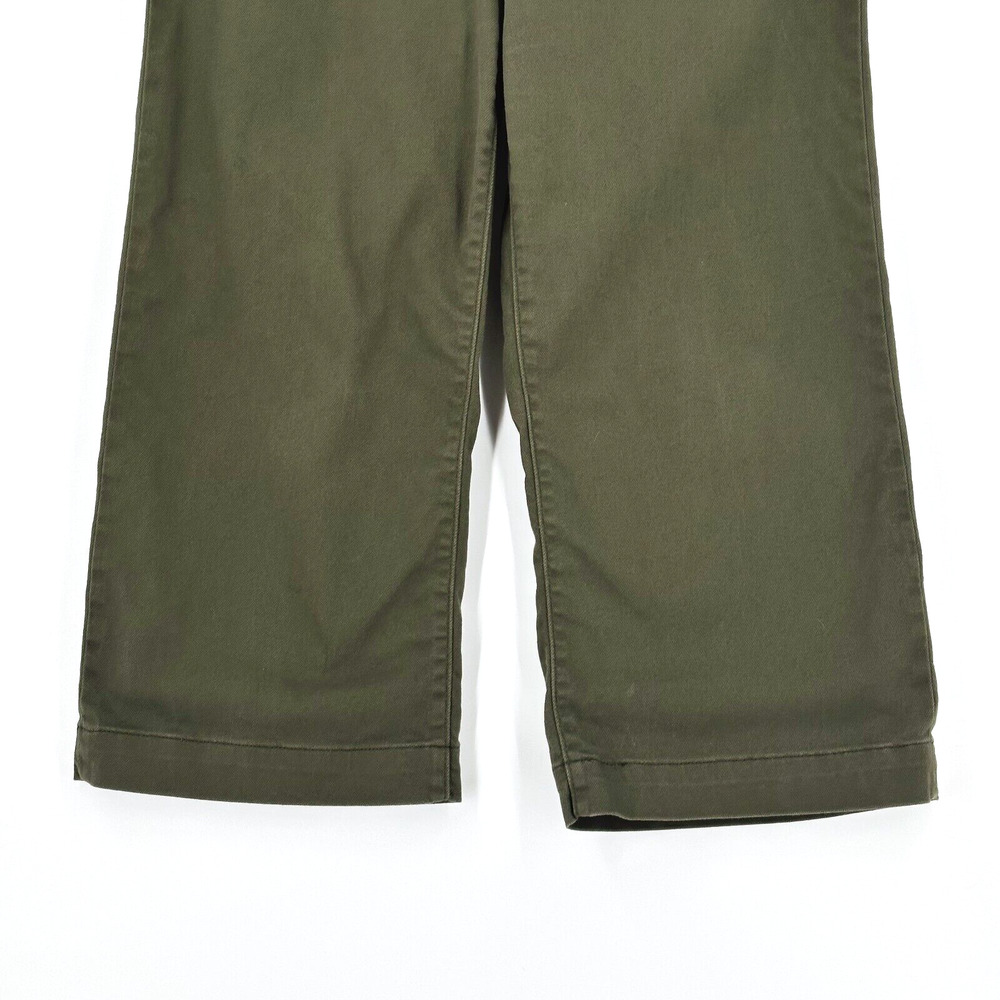 Levi's Olive Green Wide Leg Jeans - Picture 3 of 9